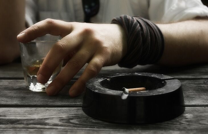 suitsetamine ja alkohol kui prostatiidi põhjused